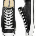 Кеды кожаные CONVERSE Chuck Taylor All Star 132174 унисекс, черные — изображение 2