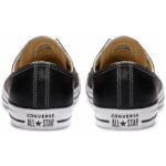 Кеды кожаные CONVERSE Chuck Taylor All Star 132174 унисекс, черные — изображение 3