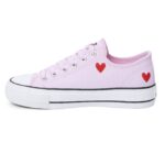 Кеды низкие NCF Uptop Hearts low ORB23JJ001B розовые — изображение 2