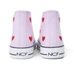 Кеды высокие NCF Uptop Hearts high ORB23JJ002B розовые — изображение 4