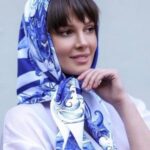 Платок «Гжель» by NINA RUCHKINA — изображение 4