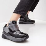 Кроссовки JOG DOG 1607DR LUNA JOGGER, антрацит флэш