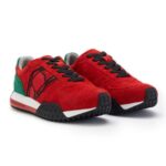 Кроссовки JOG DOG 1876AMFRH5-160 красный/зеленый