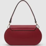 Сумка кожаная Principe di Bologna Kylie, ruga l130 rosso scuro — изображение 4