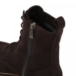 Ботинки Байкеры Principe di Bologna PD8605 casual velour t.moro — изображение 3