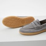 Лоферы Principe di Bologna EZ104 casual crosta 616 grey 51 — изображение 3
