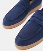 Лоферы Principe di Bologna 104 U casual crosta milano blu — изображение 2
